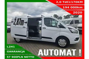 Ford Transit-Custom L2H1 57900zł NETTO 2.0 TdCi/170KM