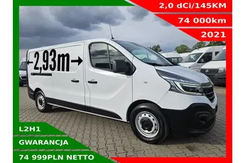 Renault Trafic L2H1 74999zł NETTO 2.0dCi/145KM