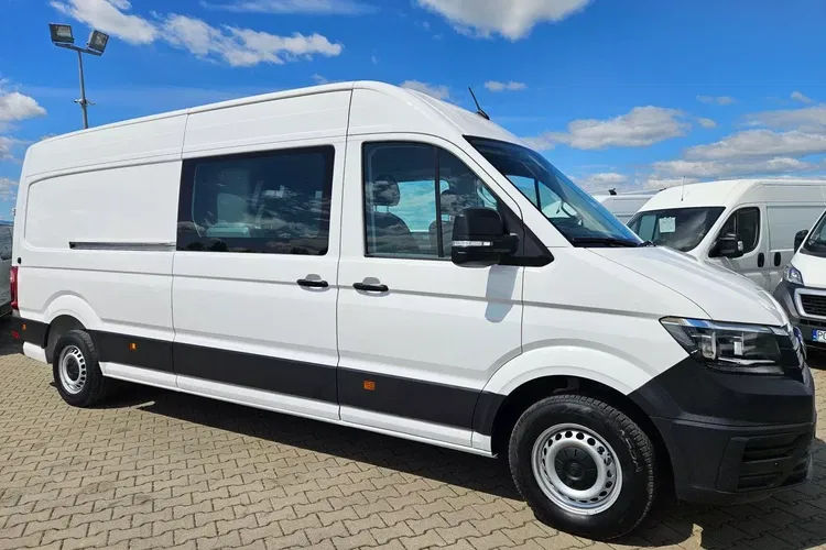 Volkswagen Crafter L3H2 119999zł NETTO Brygadówka 6 osób 2.0TDi/140KM zdjęcie 3