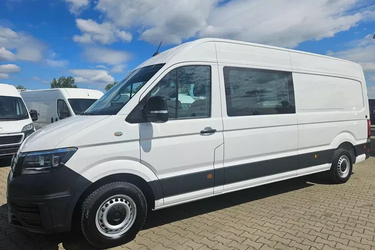 Volkswagen Crafter L3H2 119999zł NETTO Brygadówka 6 osób 2.0TDi/140KM zdjęcie 5
