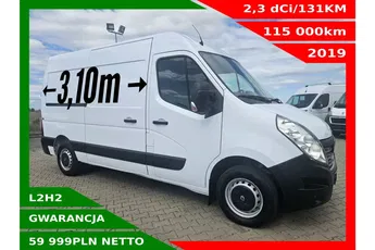 Renault Master L2H2 59999zł NETTO 2.3dCi/131KM