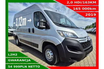 Citroen Jumper L2H2 54999zł NETTO 2.0HDi/163KM
