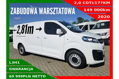 Opel Vivaro Long 69999zł NETTO 2.0 CDTi/177KM