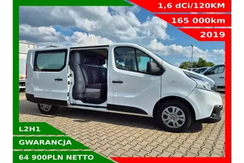Fiat Talento L2H1 64900zł NETTO Brygadówka 6 osób 1.6mJET/120KM