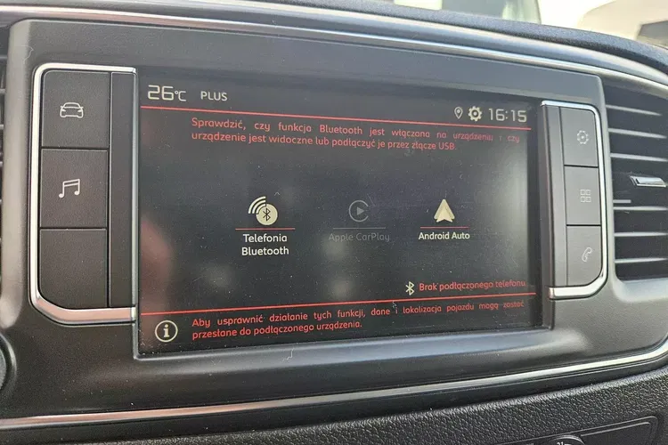 Citroen Jumpy L3H1 64900zł Netto 2.0HDI/122KM zdjęcie 29