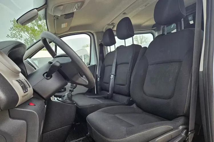 Renault Trafic Long 69999zł NETTO Brygadówka 6 osób 1.6dCi/120KM zdjęcie 15