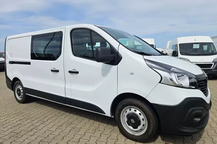 Renault Trafic Long 69999zł NETTO Brygadówka 6 osób 1.6dCi/120KM zdjęcie 3