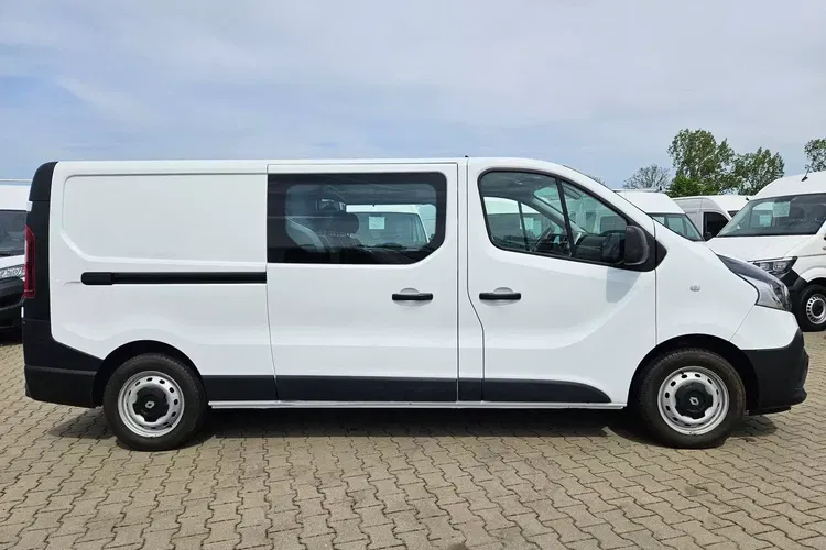 Renault Trafic Long 69999zł NETTO Brygadówka 6 osób 1.6dCi/120KM zdjęcie 7
