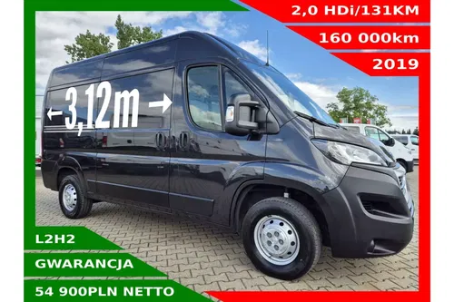 Peugeot Boxer L2H2 54900zł NETTO 2.0HDi/131KM