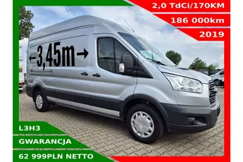 Ford transit L3H3 62999zł NETTO 2.0TdCi/170KM