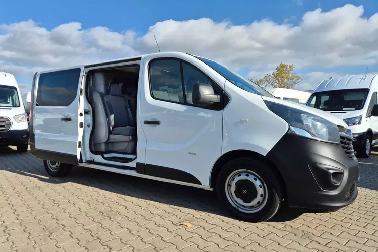 Opel Vivaro Long 62999zł Netto Brygadówka 6 osób 1.6CDTi/125KM zdjęcie 3