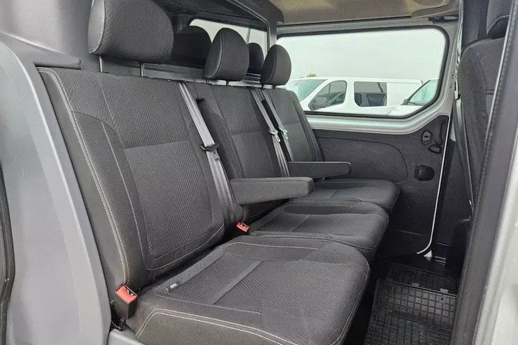 Renault Trafic Long 69900zł NETTO Brygadówka 6 osób 1.6 dCi/125KM zdjęcie 30