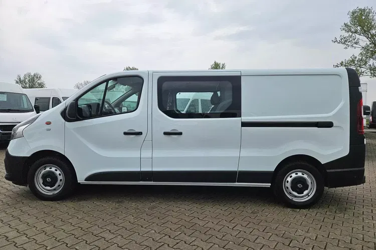 Renault Trafic Long 69900zł NETTO Brygadówka 6 osób 1.6 dCi/125KM zdjęcie 9