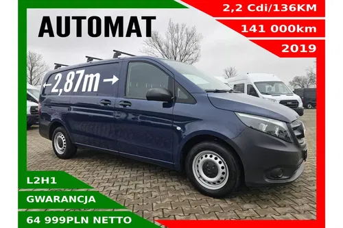 Mercedes Vito Long 64999zł NETTO 2.2 Cdi/136KM