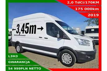Ford transit L3H3 54999zł NETTO 2.0TdCi/170KM
