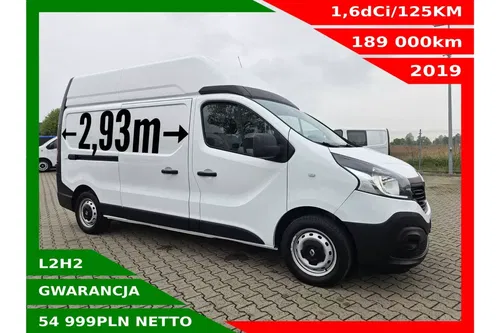 Renault Trafic L2H2 54999zł NETTO 1.6dCi/125KM
