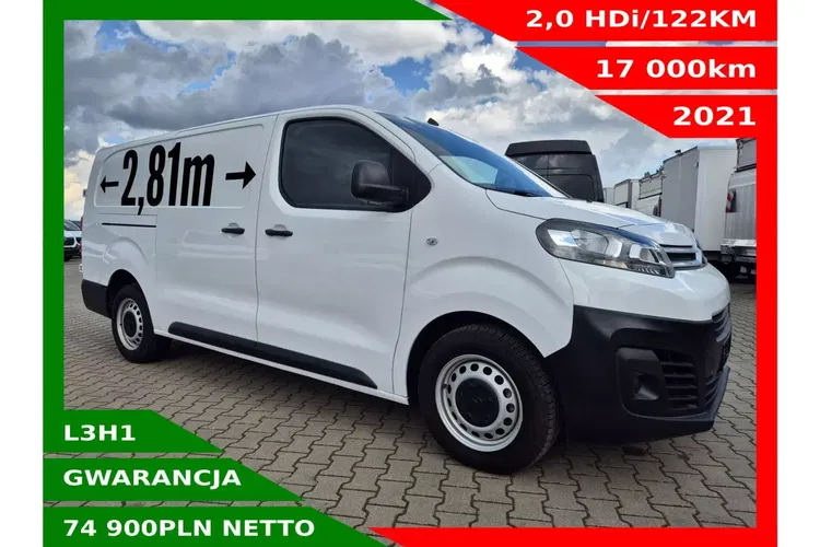 Citroen Jumpy L3H1 74900zł NETTO ExtraLong 2.0HDi/122KM zdjęcie 1