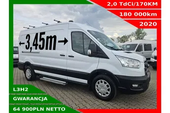 Ford transit L3H2 64900zł NETTO 2.0TdCi/170KM