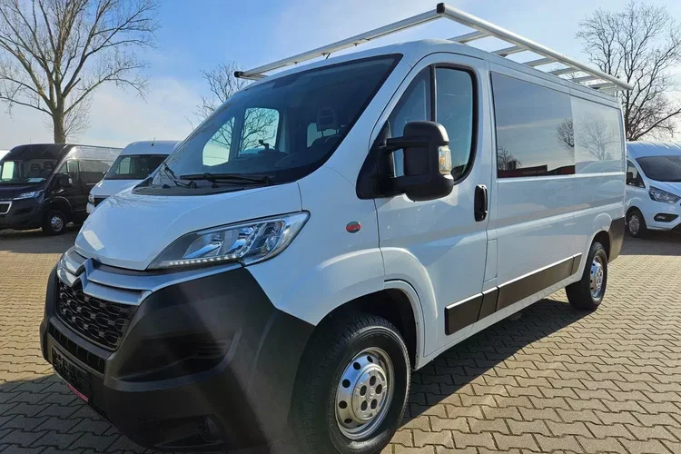 Citroen Jumper L2H1 66999zł NETTO Brygadówka 6 osób 2.0HDi/131KM zdjęcie 5