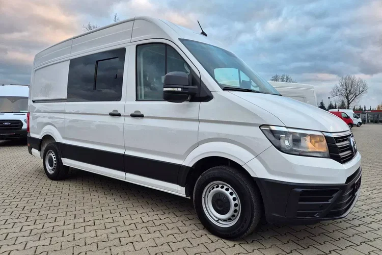 Volkswagen Crafter L2H2 79999zł NETTO Brygadówka 6 osób 2.0TDi/140KM zdjęcie 2