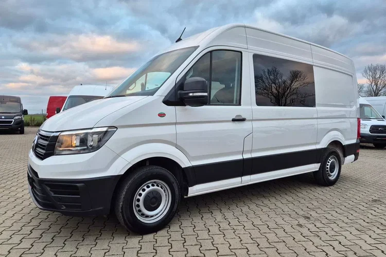 Volkswagen Crafter L2H2 79999zł NETTO Brygadówka 6 osób 2.0TDi/140KM zdjęcie 3
