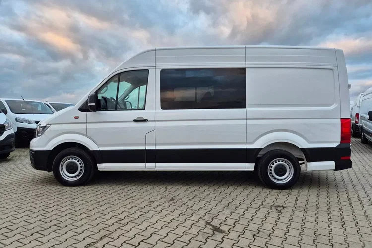 Volkswagen Crafter L2H2 79999zł NETTO Brygadówka 6 osób 2.0TDi/140KM zdjęcie 6