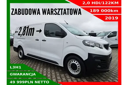 Peugeot expert L3H1 49999zł NETTO ExtraLong 2.0HDi/122KM