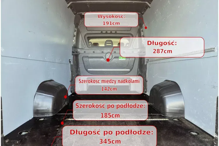 Peugeot boxer L4H2 87999zł NETTO Brygadówka 5 osób 2.2HDi/165KM zdjęcie 16