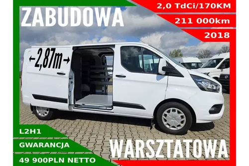 Ford transit-custom L2H1 49900zł NETTO 2.0TdCi/170KM