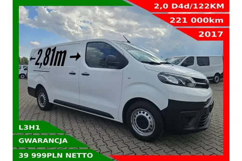 Toyota ProAce L3H1 39999zł NETTO ExtraLong 2.0D4d/122KM