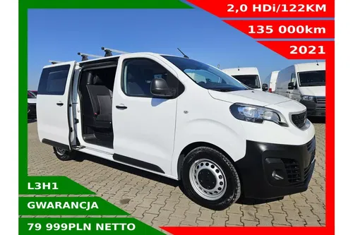 Peugeot Expert L3H1 79999zł NETTO 6osobowy 2.0HDi/122KM