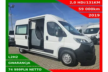 Citroen Jumper L2H2 74999zł NETTO 2.0 HDi/131KM