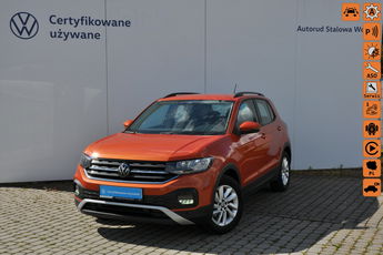 Volkswagen T-Cross 1.0TSI 110KM DSG Life Kamera Czujniki AppConnect Gwar.06/2027 Dealer