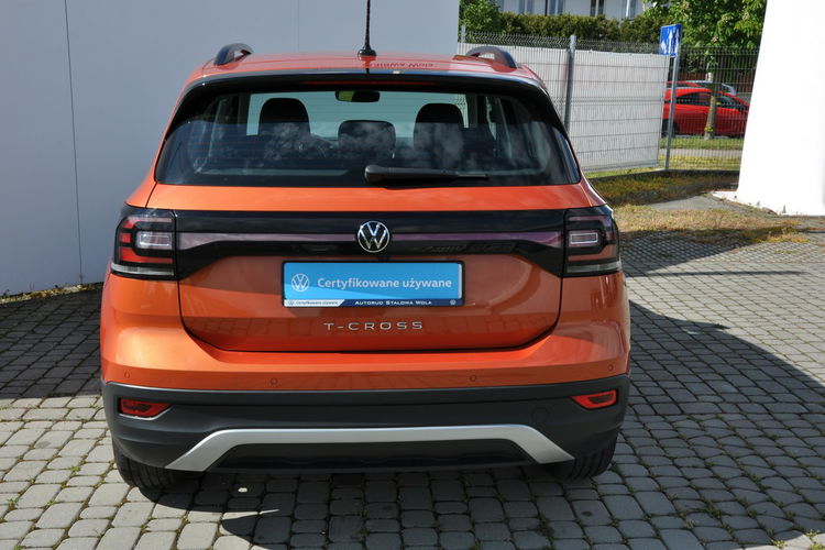 Volkswagen T-Cross 1.0TSI 110KM DSG Life Kamera Czujniki AppConnect Gwar.06/2027 Dealer zdjęcie 5