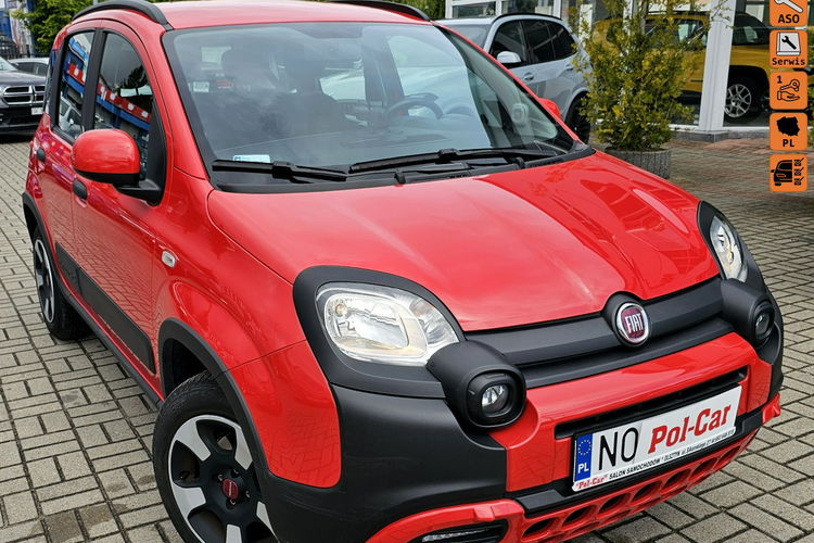 Fiat Panda CROSS - RED, Hybryda, pierwszy właściciel, zdjęcie 1