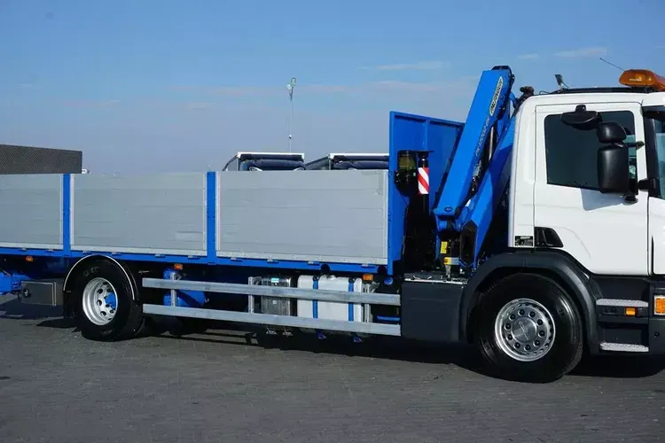 Scania / P 250 / ACC / SKRZYNIOWY + HDS + WINDA / PALFINGER PK 12 002 - EH B / WYSIĘG 10 M zdjęcie 32