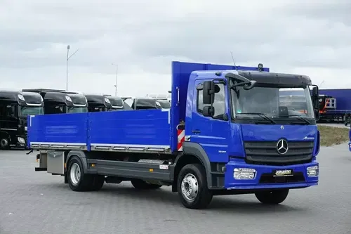 Mercedes ATEGO / 1630 / ACC / E 6 / BURTOWY / 17 PALET / ŁAD. 9000 KG