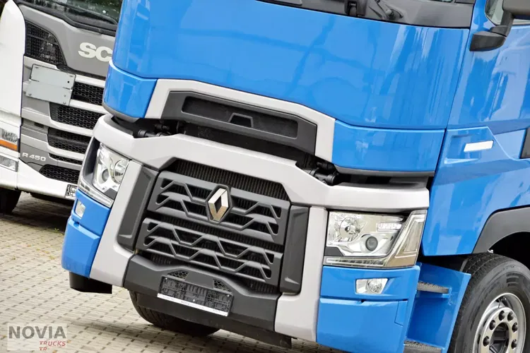 Renault T 520 | NAJBOGATSZA OPCJA | KLIMA POSTOJOWA | 2 ZBIORNIKI | XENONY | MIĘDZYOSIE zdjęcie 3