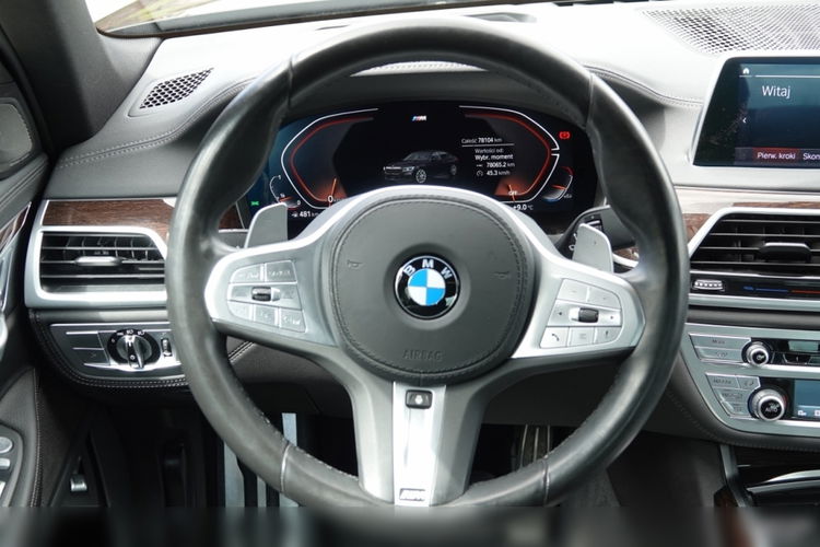 BMW 730d / xDrive / M-PAKIET / 210kW 286 KM / SALON PL / FV23% / Bezwypadkowy zdjęcie 38