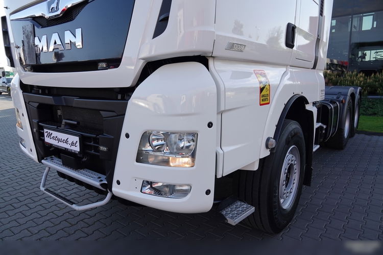 MAN TGX 33.580 / 6x4 / RETARDER / DMC: 150 TON !! / 3 osiowy ciągnik siodłowy / EURO 6 / SPROWADZONY zdjęcie 12