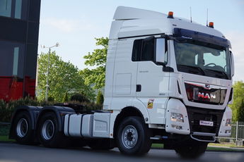 MAN TGX 33.580 / 6x4 / RETARDER / DMC: 150 TON !! / 3 osiowy ciągnik siodłowy / EURO 6 / SPROWADZONY