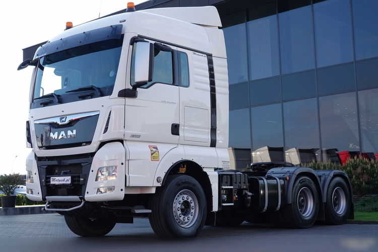 MAN TGX 33.580 / 6x4 / RETARDER / DMC: 150 TON !! / 3 osiowy ciągnik siodłowy / EURO 6 / SPROWADZONY zdjęcie 5