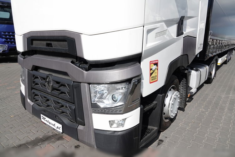 Renault T 480 / LOWDECK / 2021 ROK / KLIMA POSTOJOWA / HIGH CAB  / ZESTAW / WIELTON FIRANKA / MEGA / OŚ PODNOSZONA / SAF / PO KONTRAKCIE SERWISOWYM zdjęcie 11