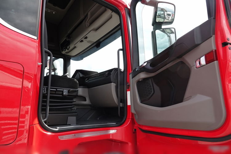 Scania S 530 / V8 / RETARDER / NAVI / ZESTAW / FIRANKA / MULDA DO STALI 9 M / DACH PODNOSZONY DO JAZDY 3 poziomy / COILMULDA / 2021 ROK / STANDARD / OŚ PODNOSZONA  zdjęcie 44