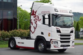 Scania R 450 / RETARDER / CAŁA NA PODUSZKACH / HYDRAULIKA do wywrotu+ dwuobwodowa / 2019 ROK / SPROWADZONA / PO ZŁOTYM KONTRAKCIE SERWISOWYM
