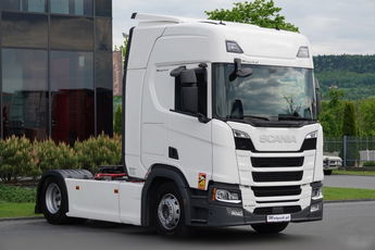 Scania R 450 / RETARDER / HYDRAULIKA / OPONY 100% / SPROWADZONA / PO KONTRAKCIE SERWISOWYM