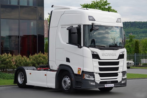 Scania R 450 / RETARDER / HYDRAULIKA / OPONY 100% / SPROWADZONA / PO KONTRAKCIE SERWISOWYM