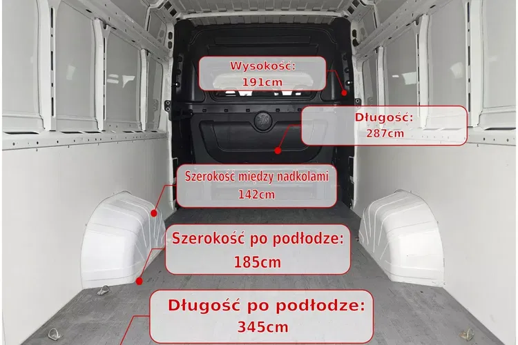 Peugeot Boxer L4H2 74999zł NETTO 2.0HDi/163KM zdjęcie 15