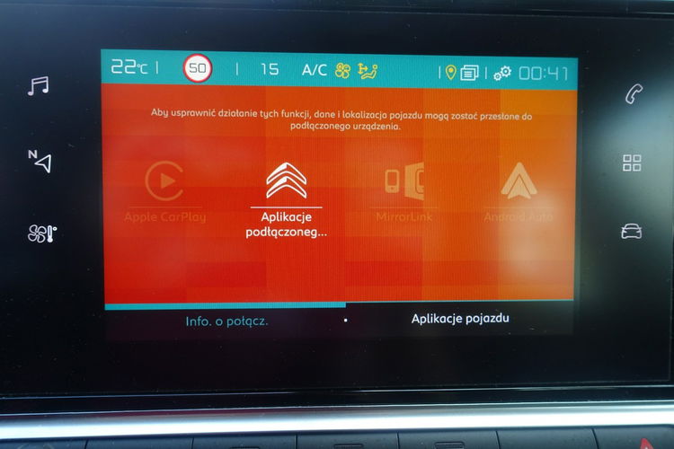 Citroen C4 Cactus Fv 23% Automat Navi 1.5D 120KM Pełny Serwis Org. Lakier zdjęcie 27