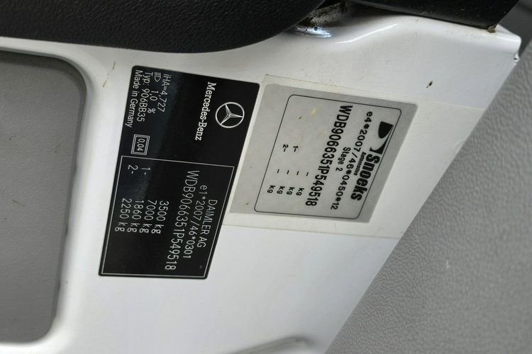 Mercedes Sprinter Maxi 314 2.2 CDi / 6 osób / I-właściciel / brygadówka / HAK 3.500kg zdjęcie 18